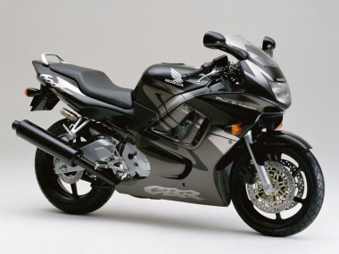 Erschwingliche Honda CBR600 F3 Motorrad Verkleidung 1997-1998 - Grau Matt Schwarz