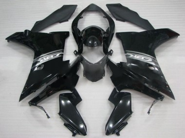 Erschwingliche Honda CBR600F Motorrad Verkleidung 2011-2013 - Glanzendes Schwarz