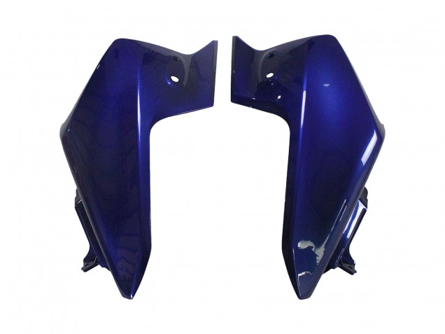 Erschwingliche Honda CBR600F Motorrad Verkleidung 2011-2013 - Weiss Blau