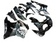 Erschwingliche Honda CBR900RR 893 Motorrad Verkleidung 1992-1993 - Silber Glanzendes Schwarz