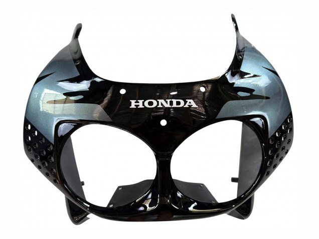Erschwingliche Honda CBR900RR 893 Motorrad Verkleidung 1992-1993 - Silber Glanzendes Schwarz