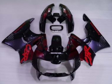 Erschwingliche Honda CBR900RR 893 Motorrad Verkleidung 1994-1995 - Dunkel Blau Kastanienbraun Rot Glanzendes Schwarz