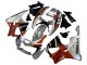 Erschwingliche Honda CBR900RR 893 Motorrad Verkleidung 1996-1997 - Silber Rot Glanzendes Schwarz