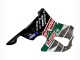 Erschwingliche Honda CBR900RR 893 Motorrad Verkleidung 1996-1997 - Weiss Grun Grau Glanzendes Schwarz Castrol