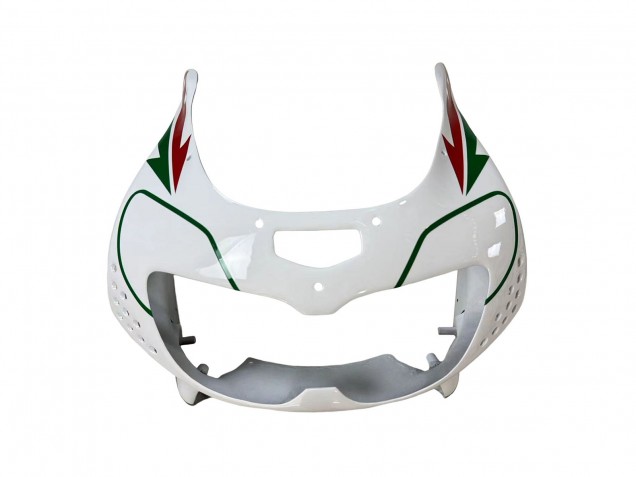 Erschwingliche Honda CBR900RR 893 Motorrad Verkleidung 1996-1997 - Weiss Grun Grau Glanzendes Schwarz Castrol