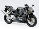 Erschwingliche Honda CBR900RR 919 Motorrad Verkleidung 1998-1999 - Glanzendes Schwarz Weiss Aufkleber
