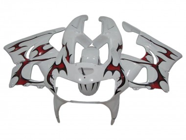 Erschwingliche Honda CBR900RR 919 Motorrad Verkleidung 1998-1999 - Weiss Rot