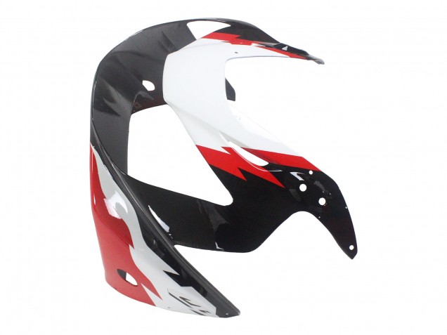 Erschwingliche Honda CBR900RR 929 Motorrad Verkleidung 2000-2001 - Weiss Rot Glanzendes Schwarz Rennen