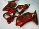 Erschwingliche Kawasaki EX250 Motorrad Verkleidung 2008-2012 - Kastanienbraun Rot
