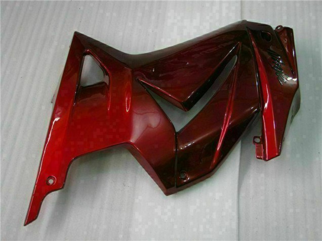 Erschwingliche Kawasaki EX250 Motorrad Verkleidung 2008-2012 - Kastanienbraun Rot