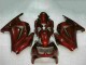 Erschwingliche Kawasaki EX250 Motorrad Verkleidung 2008-2012 - Kastanienbraun Rot