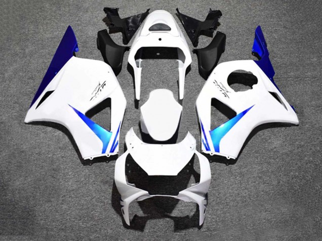 Erschwingliche Honda CBR900RR 954 Motorrad Verkleidung 2002-2003 - Weiss Blau
