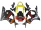 Erschwingliche Honda CBR900RR 954 Motorrad Verkleidung 2002-2003 - Gelb Rot Glanzendes Schwarz Repsol Rossi