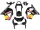 Erschwingliche Honda CBR900RR 954 Motorrad Verkleidung 2002-2003 - Glanzendes Schwarz Gelb Red Bull Michelin