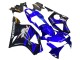 Erschwingliche Honda CBR900RR 954 Motorrad Verkleidung Kit 2002-2003 - Blau Glanzendes Schwarz