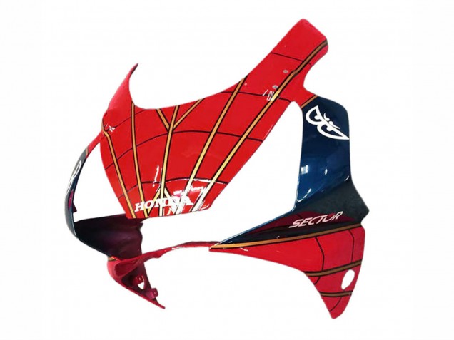 Erschwingliche Honda CBR900RR 954 Motorrad Verkleidung 2002-2003 - Rot Dunkel Blau Dunlop