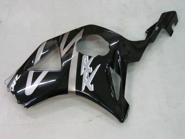 Erschwingliche Honda CBR900RR 954 Motorrad Verkleidung 2002-2003 - Silber Glanzendes Schwarz