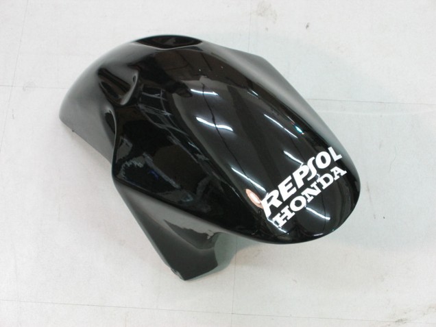 Erschwingliche Honda CBR900RR 954 Motorrad Verkleidung 2002-2003 - Silber Glanzendes Schwarz