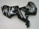 Erschwingliche Honda CBR900RR 954 Motorrad Verkleidung 2002-2003 - Silber Glanzendes Schwarz