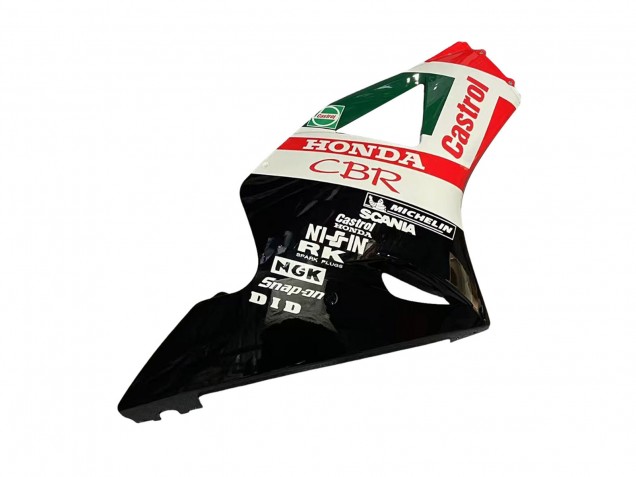 Erschwingliche Honda CBR900RR 954 Motorrad Verkleidung 2002-2003 - Weiss Rot Grun Glanzendes Schwarz Castrol