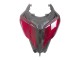 Erschwingliche Ducati 848 Motorrad Verkleidung 2007-2014 - Rot Glanzendes Schwarz