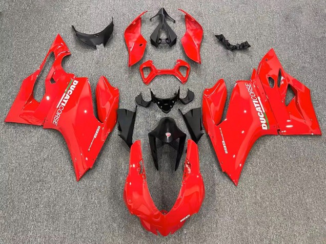 Erschwingliche Ducati 1199 Motorrad Verkleidung 2011-2014 - Rot