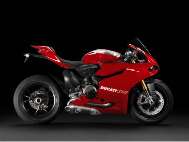 Erschwingliche Ducati 1199 Motorrad Verkleidung 2011-2014 - Rot