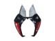 Erschwingliche Ducati Panigale 899/1199 Motorrad Verkleidung 2011-2014 - Weiss Rot Glanzendes Schwarz Aruba.it 7