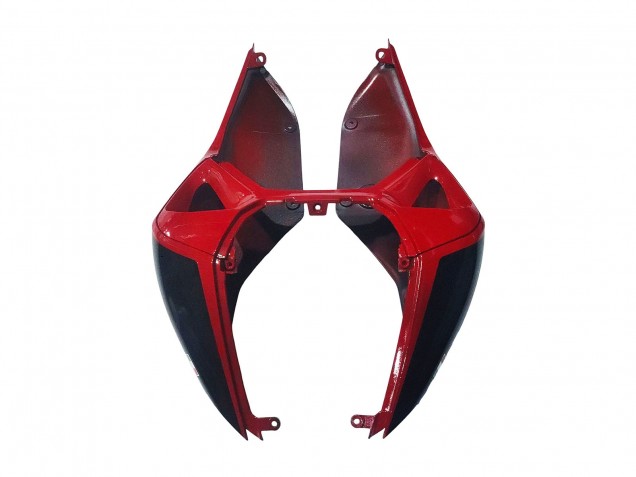Erschwingliche Ducati 1199 Motorrad Verkleidung 2011-2014 - Rot Silber Schwarz