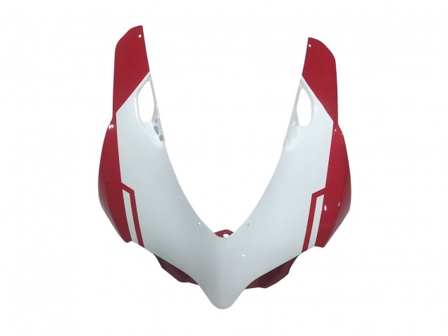 Erschwingliche Ducati Panigale 899 Motorrad Verkleidung 2011-2014 - Weiss Rot Glanzendes Schwarz