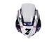 Erschwingliche Ducati Panigale 899/1199 Motorrad Verkleidung 2011-2014 - Weiss Schwarz Blau Fiamm Ficc 7