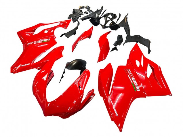 Erschwingliche Ducati 959 Motorrad Verkleidung 2015-2020 - Rot