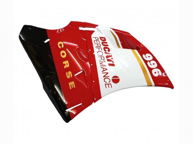 Erschwingliche Ducati 996 Motorrad Verkleidung 1993-2005 - Weiss Rot Gold Glanzendes Schwarz Corse Performance