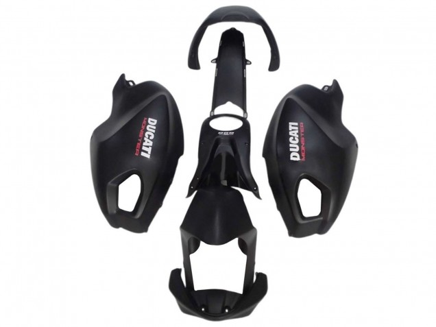 Erschwingliche Ducati Monster 696 796 1100 1100S Motorrad Verkleidung 2008-2012 - Matt Schwarz