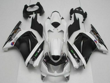 Erschwingliche Kawasaki EX250 Motorrad Verkleidung 2008-2012 - Weiss Schwarz Grun
