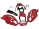 Erschwingliche Ducati Monster 696 796 1100 1100S Motorrad Verkleidung 2008-2012 - Rot Weiss
