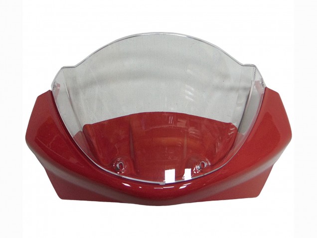 Erschwingliche Ducati Monster 696 796 1100 1100S Motorrad Verkleidung 2008-2012 - Rot Weiss