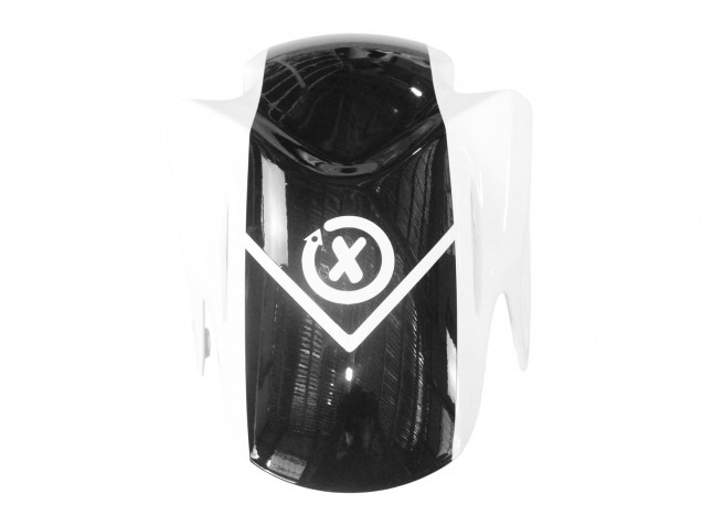 Erschwingliche Honda CBR500R Motorrad Verkleidung 2013-2015 - Blau Weiss Matt Schwarz