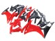 Erschwingliche Honda CBR500R Motorrad Verkleidung 2013-2015 - Rot Matt Schwarz