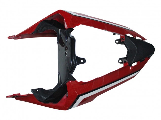 Erschwingliche Honda CBR500R Motorrad Verkleidung 2016-2018 - Rot Weiss Matt Schwarz