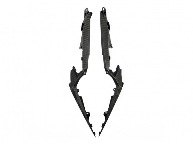 Erschwingliche Honda CBR500R Motorrad Verkleidung 2022-2023 - Matt Schwarz Gelb