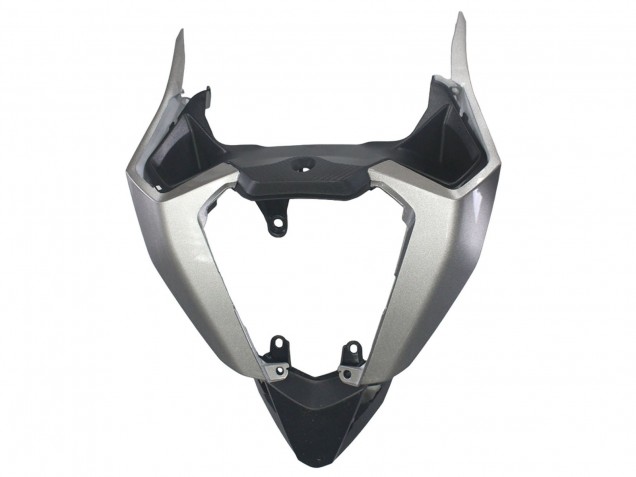 Erschwingliche Honda CBR500R Motorrad Verkleidung 2022-2023 - Silber Gelb Glanzendes Schwarz