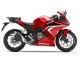 Erschwingliche Honda CBR500R Motorrad Verkleidung 2022-2023 - Rot Weiss Schwarz