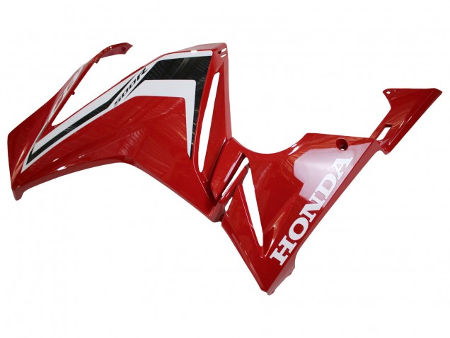 Erschwingliche Honda CBR500R Motorrad Verkleidung 2022-2023 - Rot Weiss Schwarz