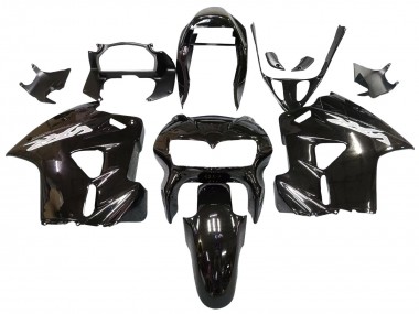 Erschwingliche Honda VFR 800 Motorrad Verkleidung 1998-2001 - Glanzendes Schwarz