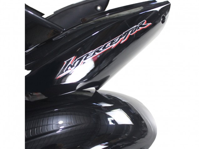Erschwingliche Honda VFR 800 Motorrad Verkleidung 2002-2013 - Glanzendes Schwarz