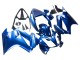 Erschwingliche Honda VFR 800 Motorrad Verkleidung 2002-2013 - Blau