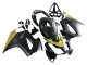Erschwingliche Honda VFR 800 Motorrad Verkleidung 2002-2013 - Gelb Matt Schwarz