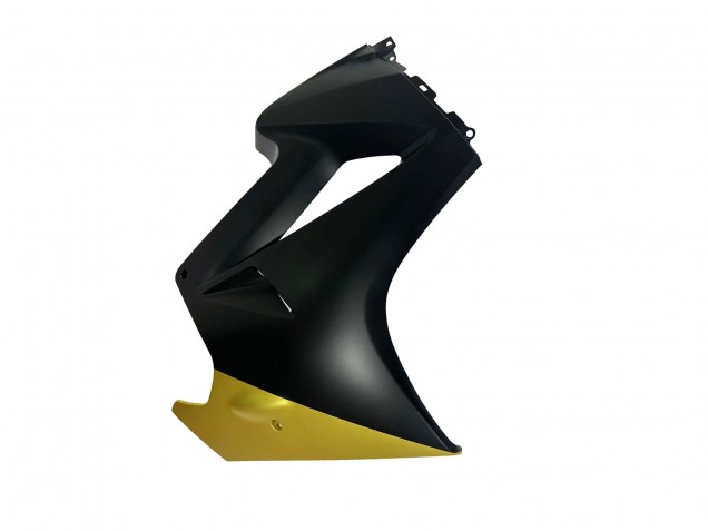 Erschwingliche Honda VFR 800 Motorrad Verkleidung 2002-2013 - Gelb Matt Schwarz