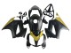 Erschwingliche Honda VFR 800 Motorrad Verkleidung 2002-2013 - Gelb Matt Schwarz